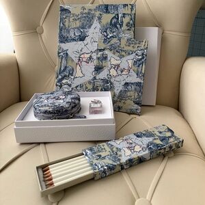 Dior Around the World stationery set and jewelry pouch